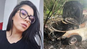 Polícia encontra carro carbonizado de mulher desaparecida há 9 dias em SP
