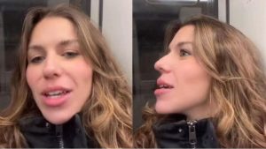 A influenciadora postou um vídeo relatando sua experiência com odor das pessoas no transporte público em Copenhague.