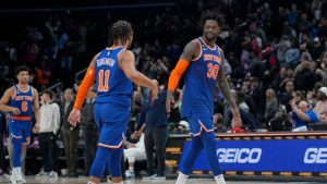Na partida contra os líderes de conferência, os Knicks não tiveram os talentos de Randle, fora por uma lesão no ombro