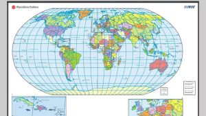 O mapa-múndi e a 9ª edição do Atlas Geográfico Escolar foram lançados na semana passada, em evento na Casa G20, no Rio de Janeiro