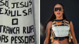 Ludmilla usou o X para se defender de acusações de intolerância religiosa em seu show no Coachella, no último dia 14.