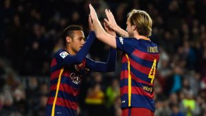 Em entrevista ao ‘MicsPod’, o Ivan Rakitic falou sobre os momentos que viveu no Barça e rasgou elogios a Neymar