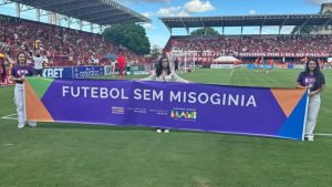 Jogos de futebol da Copa do Brasil e de vários campeonatos estaduais foram palco para a campanha “Futebol sem misoginia”, ação compartilhada entre os ministérios do Esporte e das Mulheres, no âmbito da iniciativa Brasil sem Misoginia.