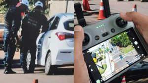 Polícia Militar inclui drones na fiscalização de trânsito em Campo Grande