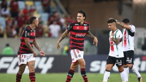 Flamengo bate Palestino e vence primeira na Copa Conmebol Libertadores