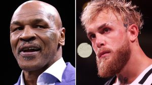Mike Tyson admite receio antes de luta contra Jake Paul: “Morrendo de medo”