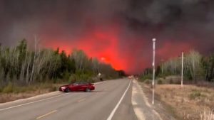 incêndios florestais no Canadá
