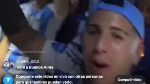 Durante as comemorações pela vitória na Copa América, um vídeo publicado nas redes sociais do argentino gerou grande polêmica