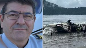 A queda de uma aeronave na Praia do Cruzeiro, em Ubatuba, litoral de São Paulo, resultou na morte do piloto Paulo Seghetto, de Goiânia.