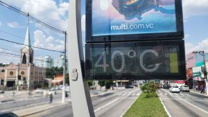 Porto Murtinho registra 41,8°C, a maior temperatura do Brasil em 2025