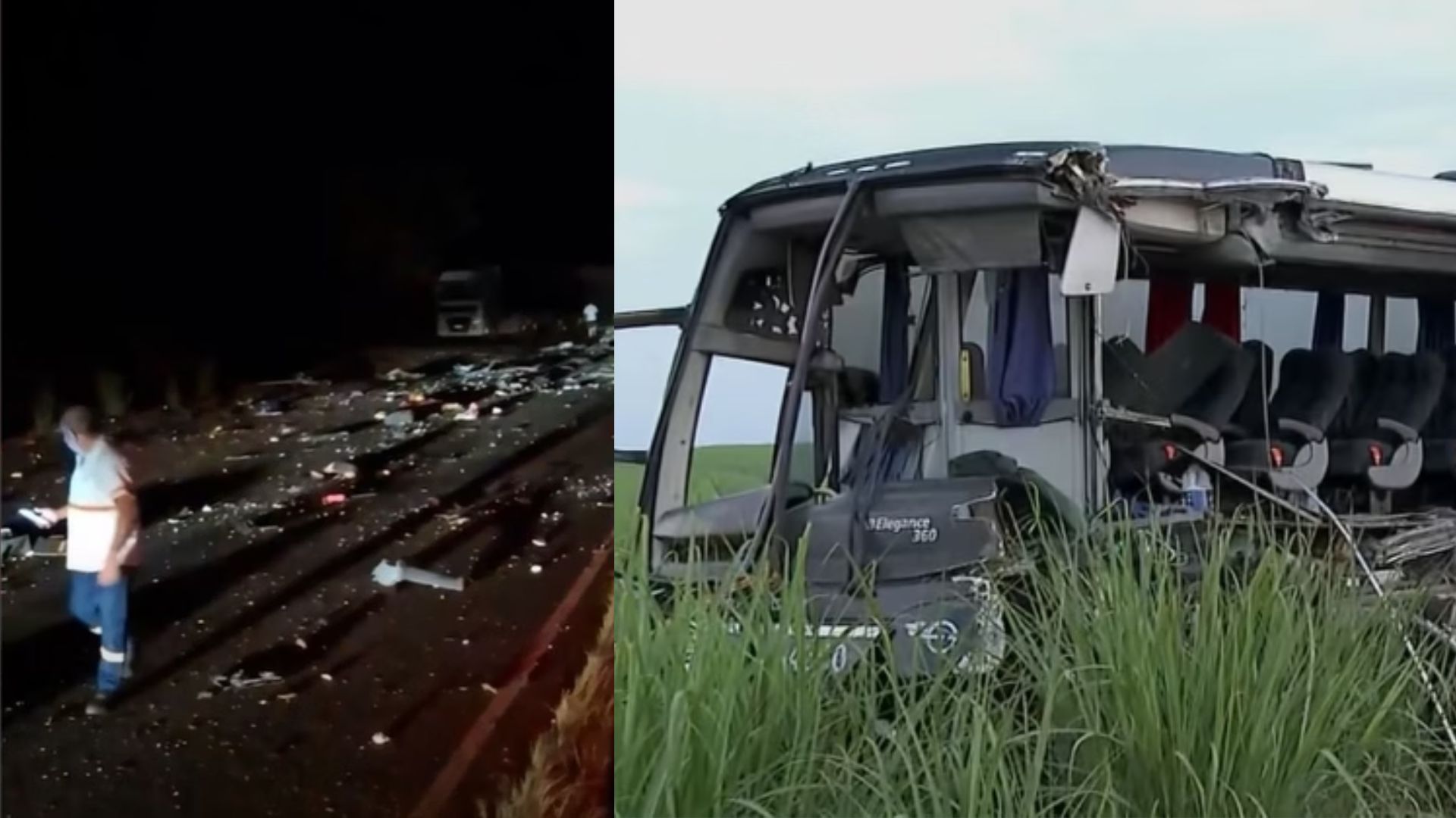 O que se sabe sobre colisão entre ônibus de universitários e carreta ...