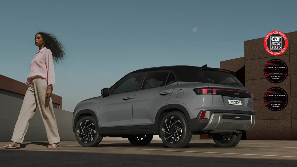 Hyundai Creta 2025, conheça o líder de vendas, tecnologia e versatilidade no mercado brasileiro de SUVs