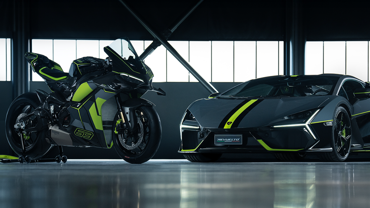 Ducati e Lamborghini unem forças em edição exclusiva da Panigale v4, elevando a potência a 218 cv