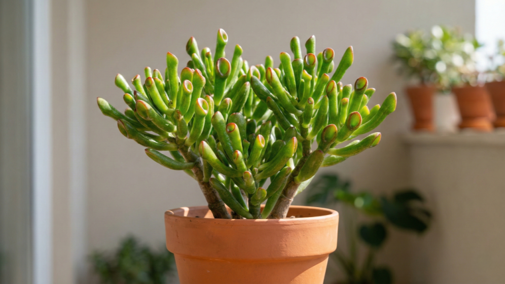 Essa suculenta inusitada e fácil de cuidar parece saída de um filme e vai dar vida à sua prateleira