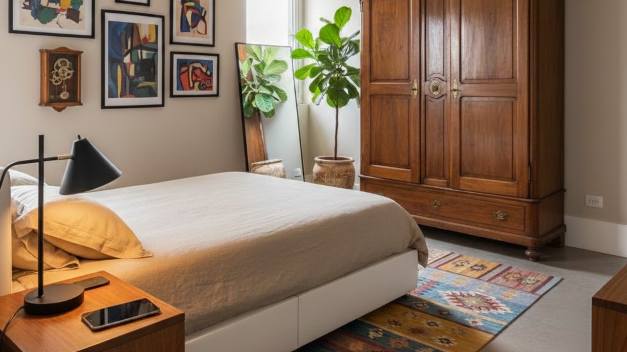 O segredo 80/20 da decoração vintage para criar um lar elegante sem parecer museu