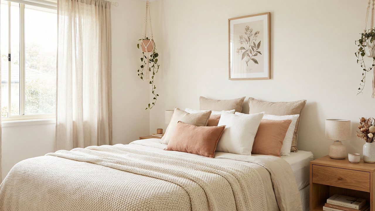 Decoração de quarto que chama atenção pela delicadeza e sensação de ...