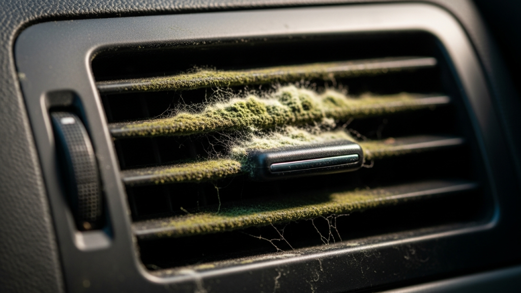 Fungos e bactérias acumulados no filtro causam o odor e podem ser eliminados facilmente