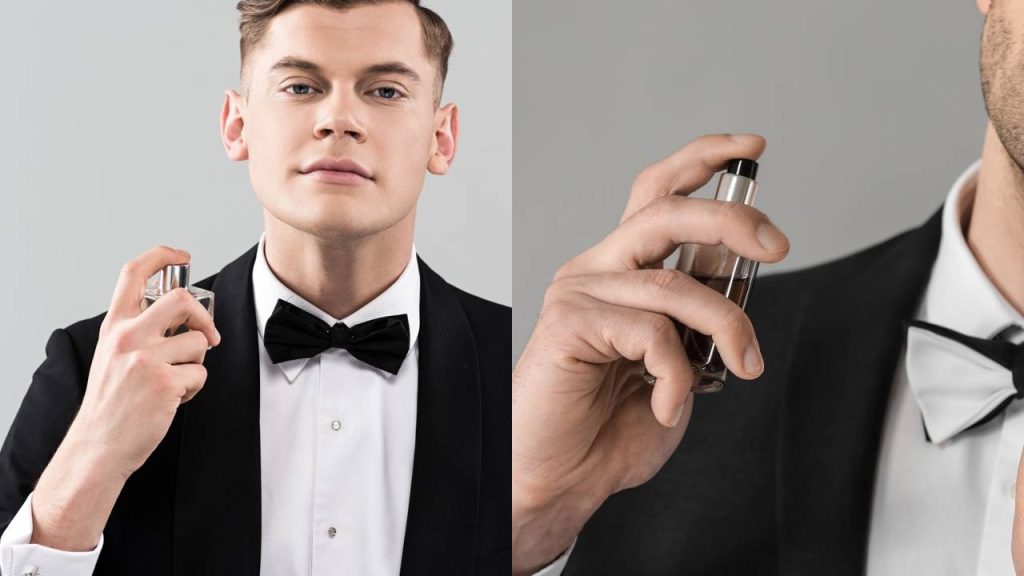 Seleção de quatro perfumes masculinos com ótima fixação previstos para tendência em 2026, valorizando estilo, presença marcante e boa duração ao longo do dia
