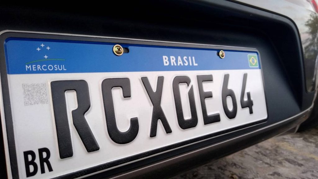 Placa Mercosul