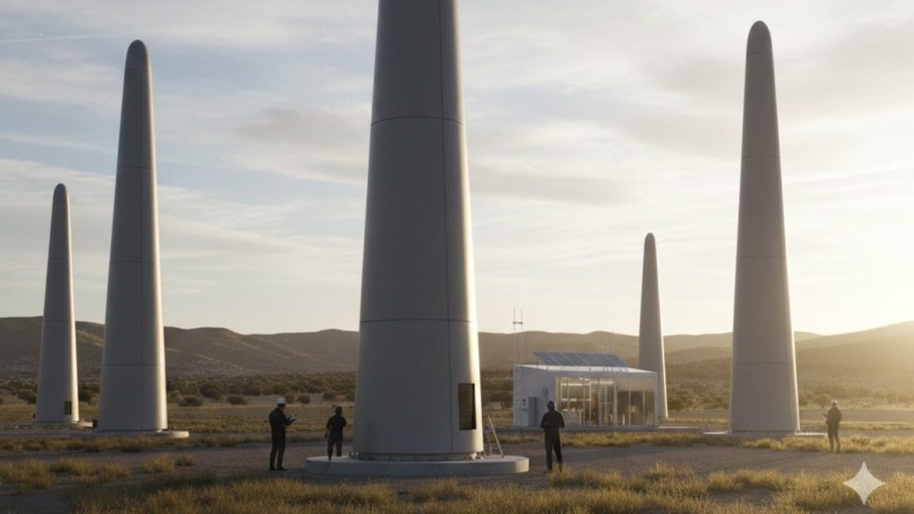 Turbinas eólicas sem pás: postes vibratórios que geram energia com o balanço do vento, são silenciosos e não machucam os pássaros