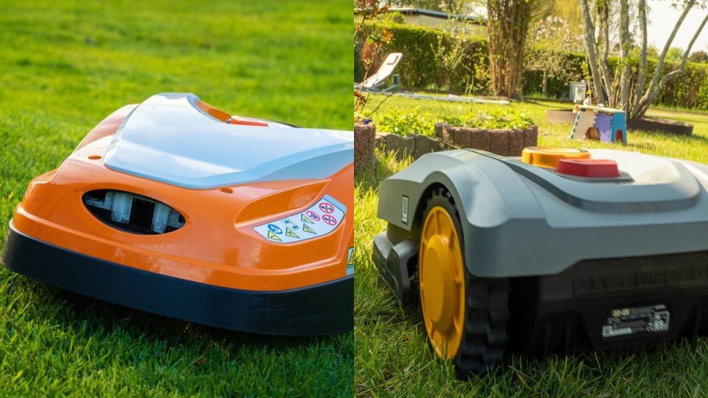 Robôs jardineiros: pequenos veículos autônomos que cortam a grama, tiram ervas daninhas e cuidam do jardim enquanto você descansa