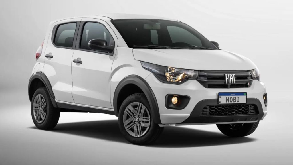 Fiat Mobi volta a ser o carro mais barato do Brasil com desconto de R$ 13.500. Confira preços, versões e itens de série do hatch.