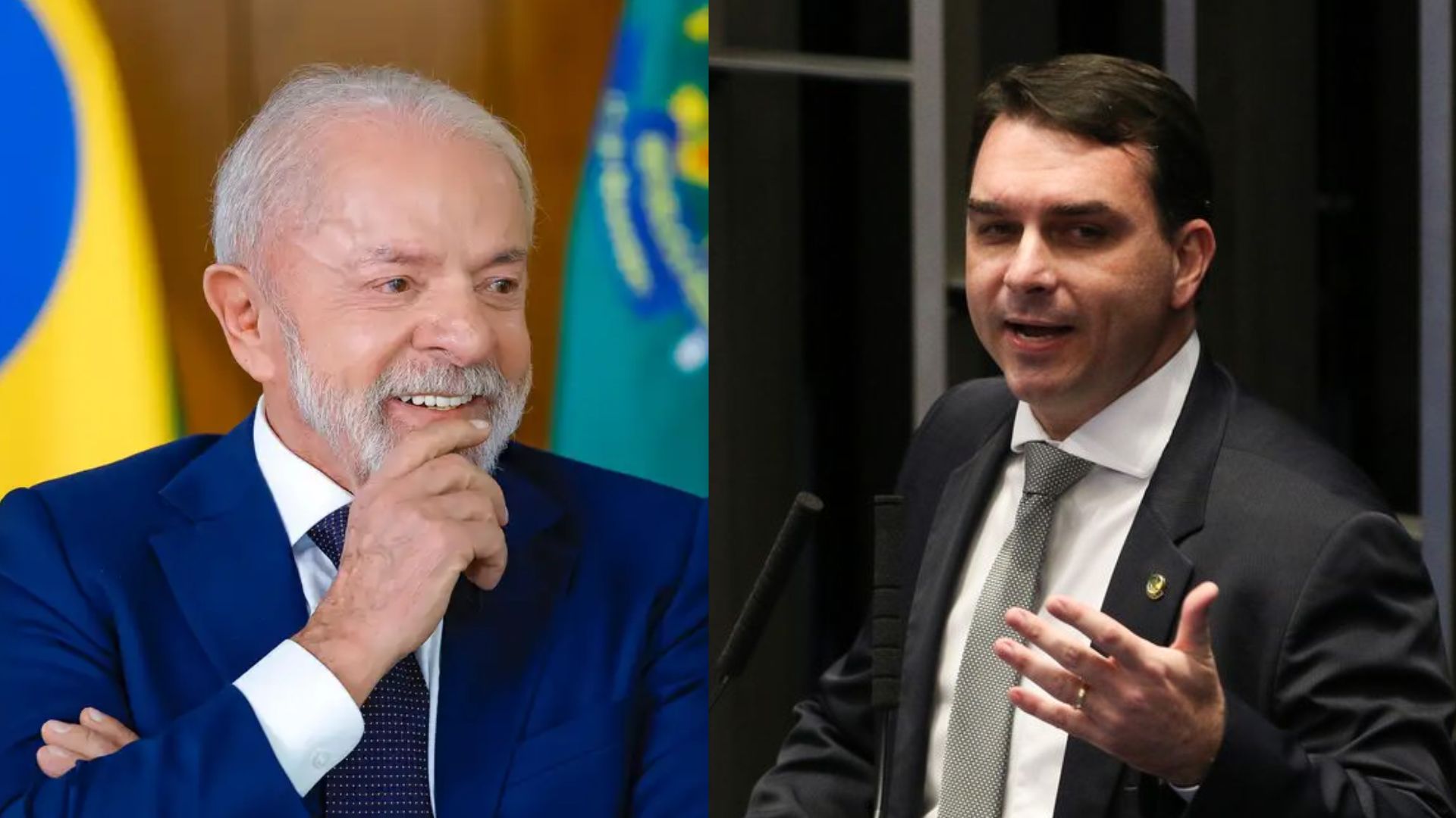 Lula supera Flávio Bolsonaro no 1º e 2º turno, aponta pesquisa