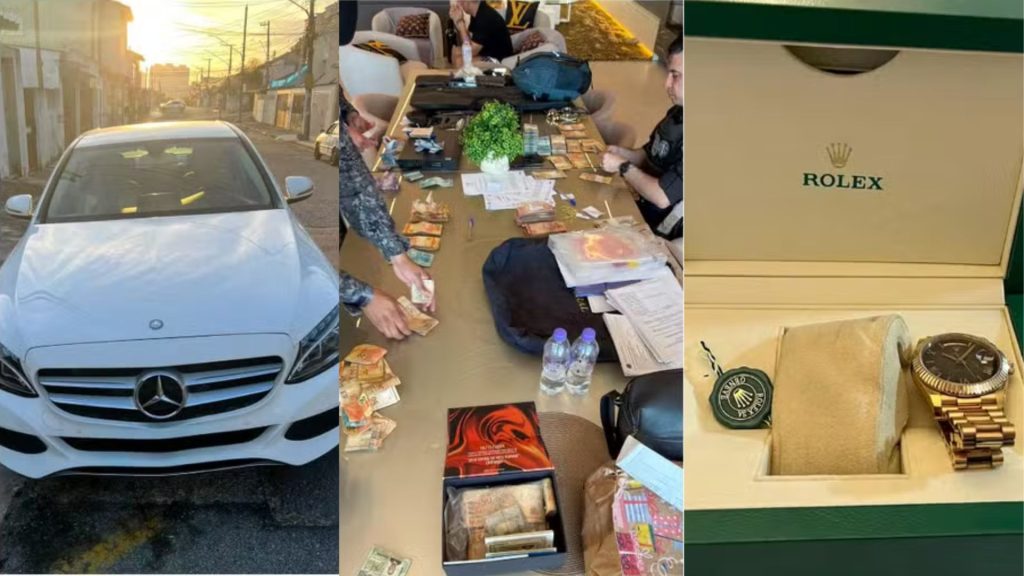 PF prende MC Ryan SP e Poze do Rodo em operação contra lavagem de R$ 1,6 bilhão. Veja a lista de bens de luxo apreendidos.