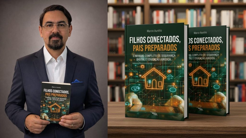 Quer proteger seus filhos na internet? Descubra o novo livro de Marco Aurélio Fernandes e aprenda a navegar com segurança.