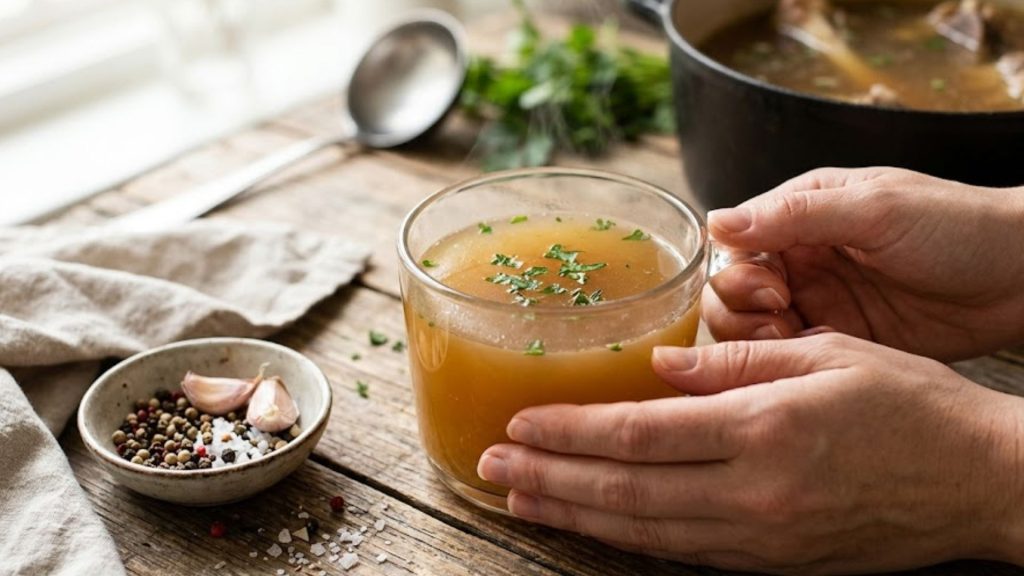 O caldo de ossos deixou de ser apenas uma base para sopas para se tornar um protagonista no universo do wellness.