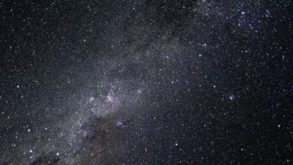 Imagem da via Láctea - Divulgação/NASA