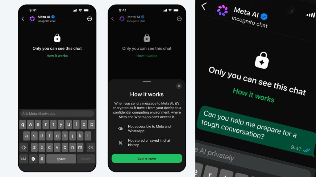 WhatsApp ganha chat secreto com Meta AI que apaga mensagens e protege dados. Conheça o recurso que barra o vazamento de conversas.