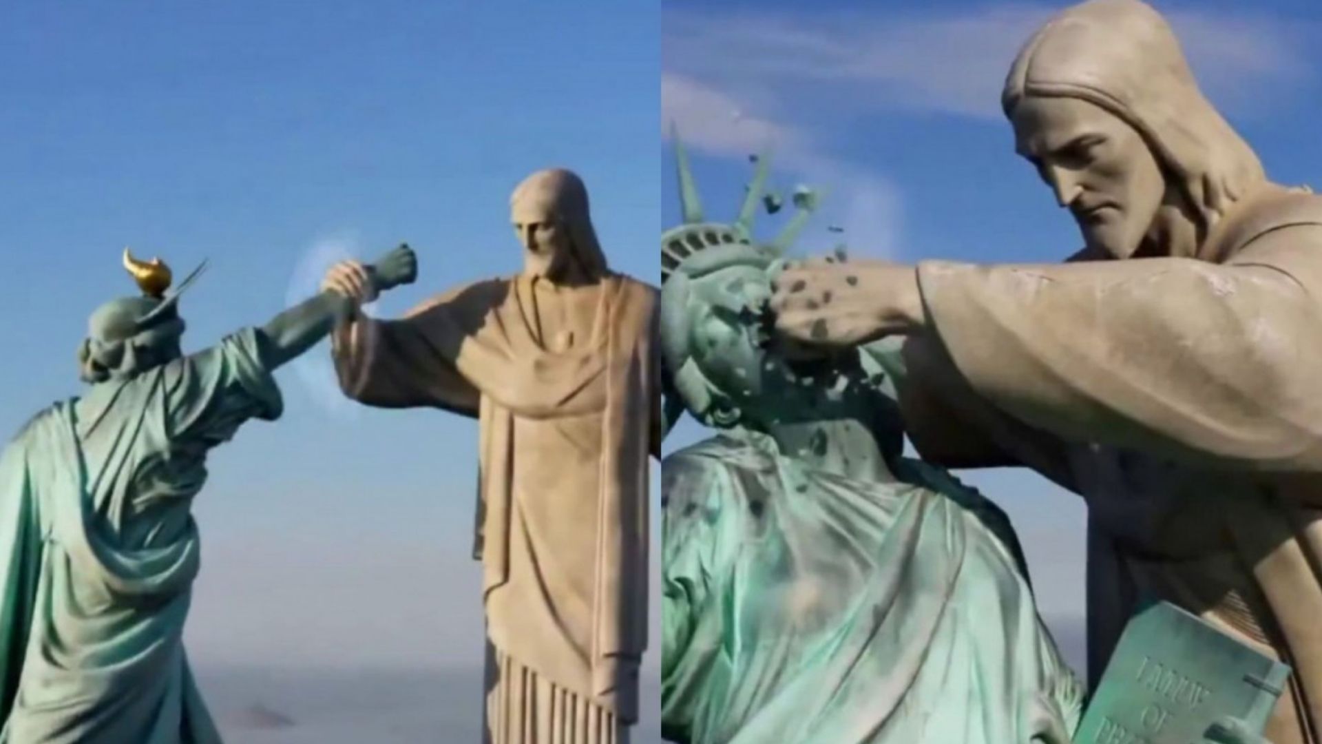 Diplomacia do absurdo: propaganda iraniana usa Cristo Redentor em pancadaria virtual contra os EUA