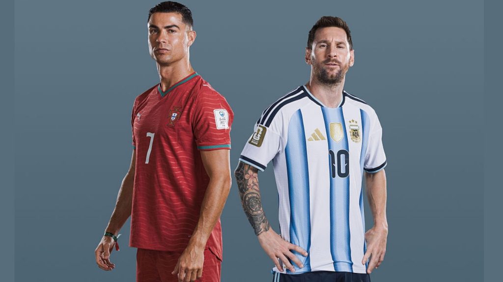 Cristiano Ronaldo e Lionel Messi chegam ao Mundial esbanjando alta performance perto dos 40 anos