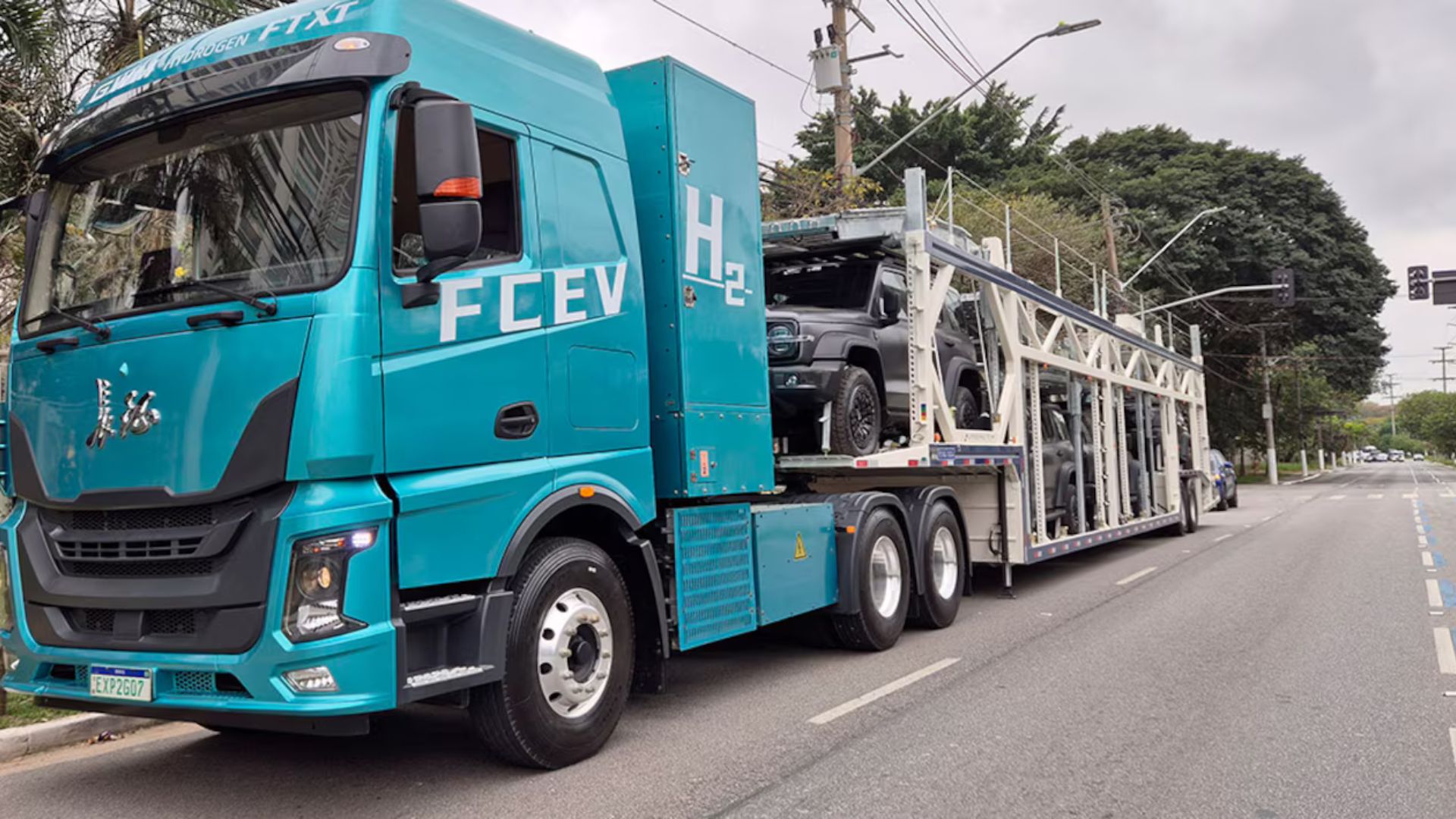GWM faz história em São Paulo com o primeiro transporte pesado movido a hidrogênio do país - QTU Questões do Universo