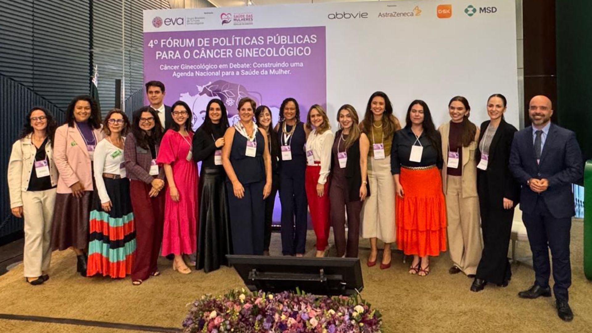 Brasília recebe 4º Fórum de Políticas Públicas para o Câncer Ginecológico e terá Congresso Nacional iluminado pelo Setembro em Flor