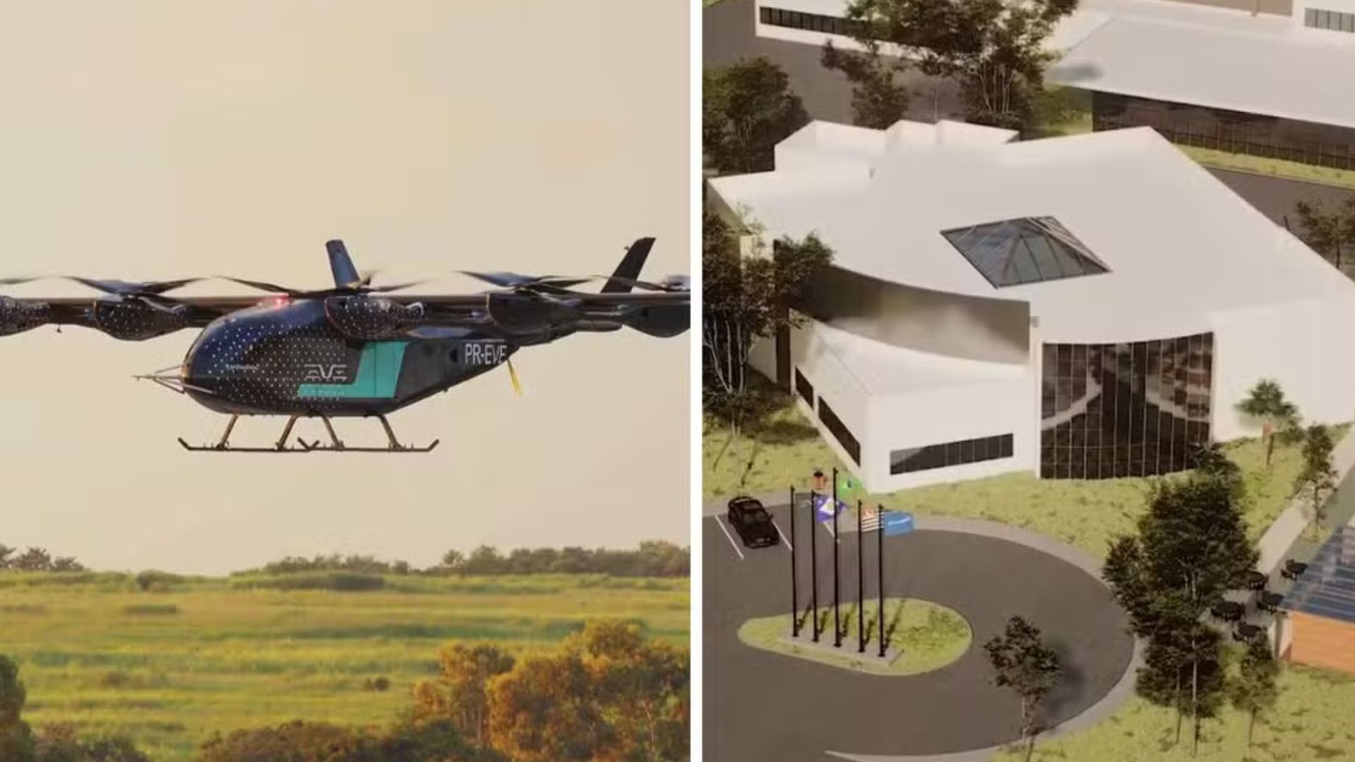 Carro voador será fabricado no interior de SP com início de produção previsto para 2028 - Foto