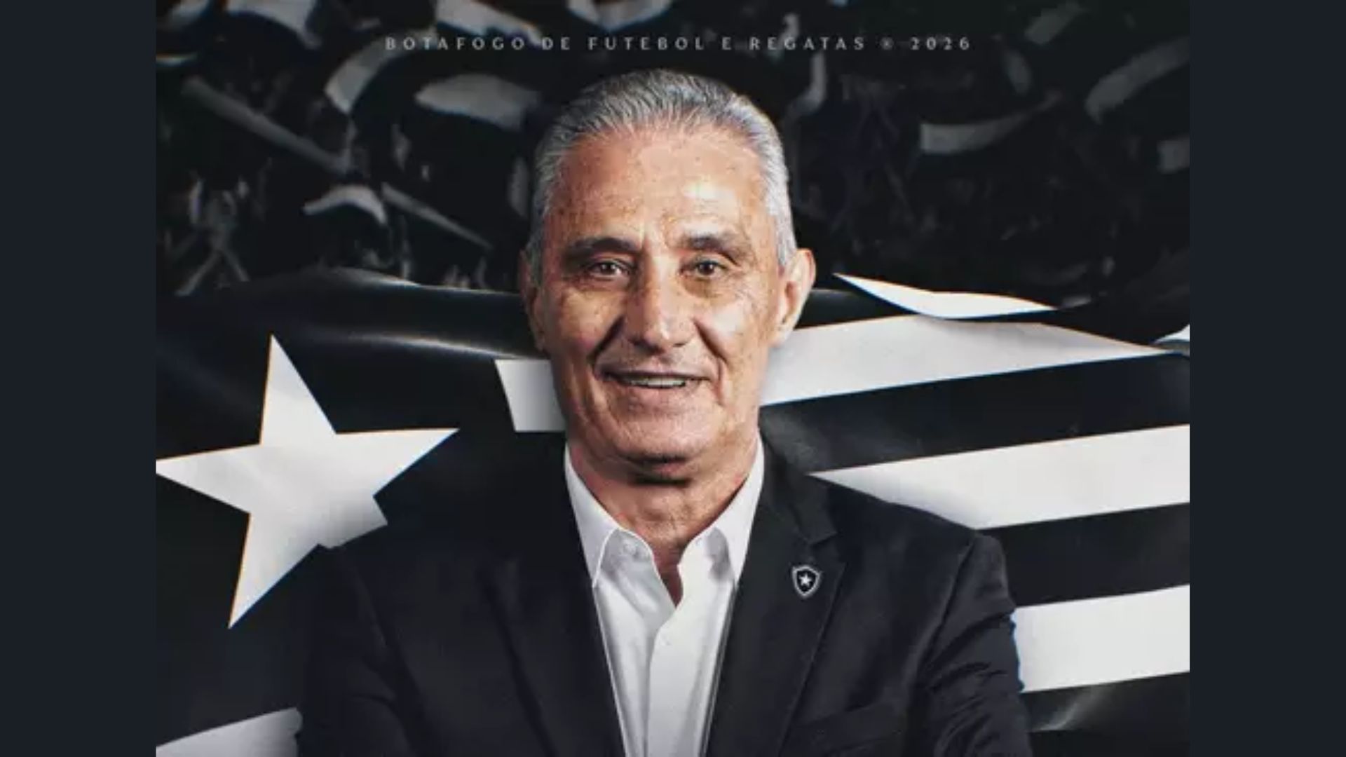 Contratação de Tite pelo Botafogo é anunciada com vínculo até 2028