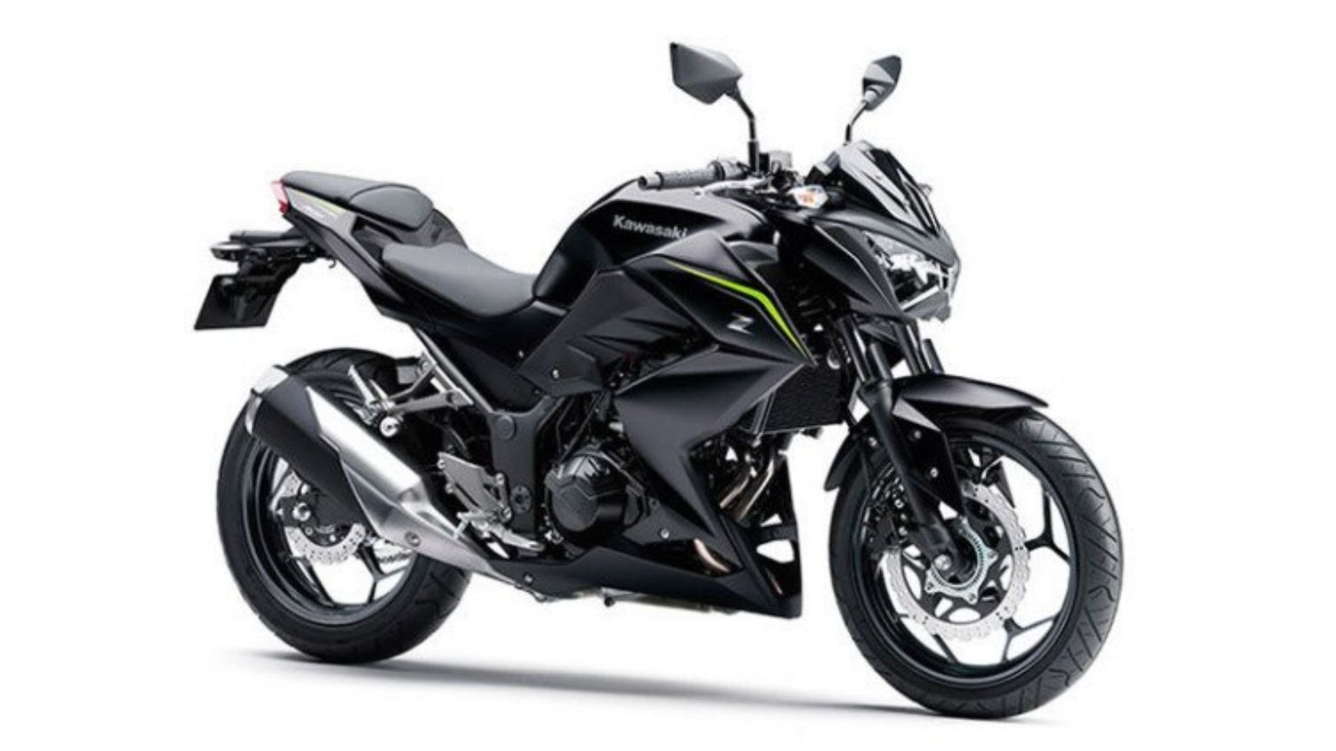 Kawasaki relança a naked Z300 na Índia com motor da Ninja 300 e novo painel TFT - Foto