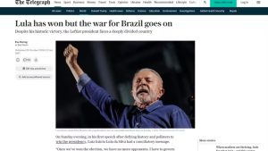 “Freia avanço da direita”: veja o que disse a imprensa mundial sobre a reeleição de Lula