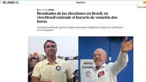 Imprensa internacional repercute prorrogação da votação e tensão no 2º turno no Brasil