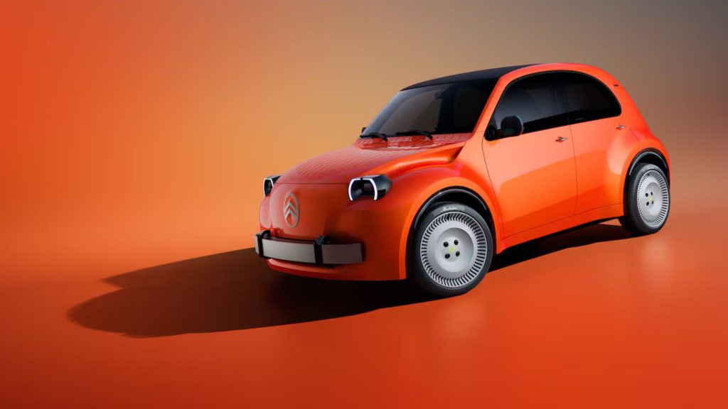 Citroën 2CV ganha nova versão elétrica e futurista para enfrentar rivais chineses