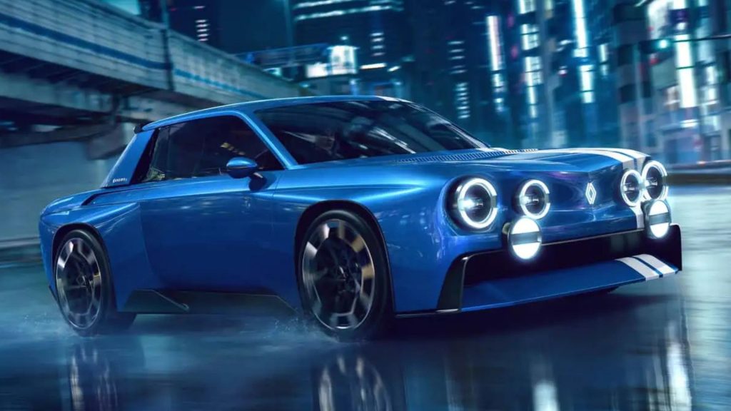 Renault 8 Gordini renasce como cupê elétrico de 270 cv