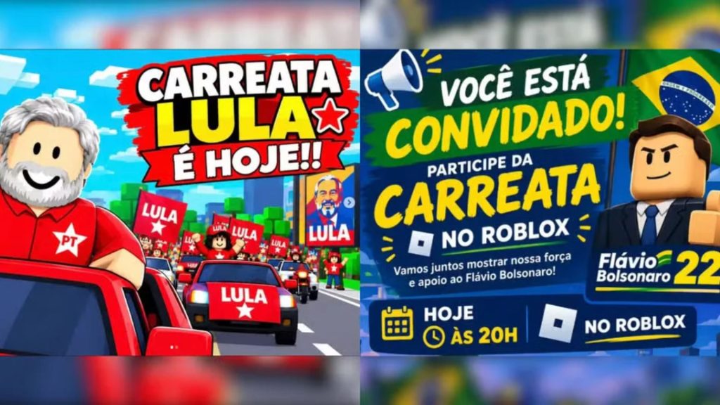 Roblox, fandoms e funk como a geração Z nas eleições transformou a campanha de Lula e Flávio Bolsonaro