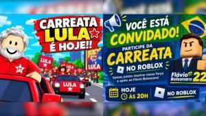 Roblox, fandoms e funk: como a geração Z nas eleições transformou a campanha de Lula e Flávio Bolsonaro