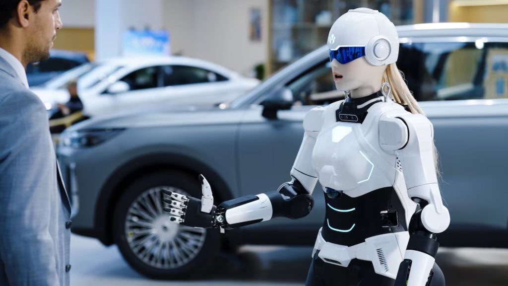 Robô nas concessionárias A novidade futurista que promete mudar a recepção ao comprar um carro