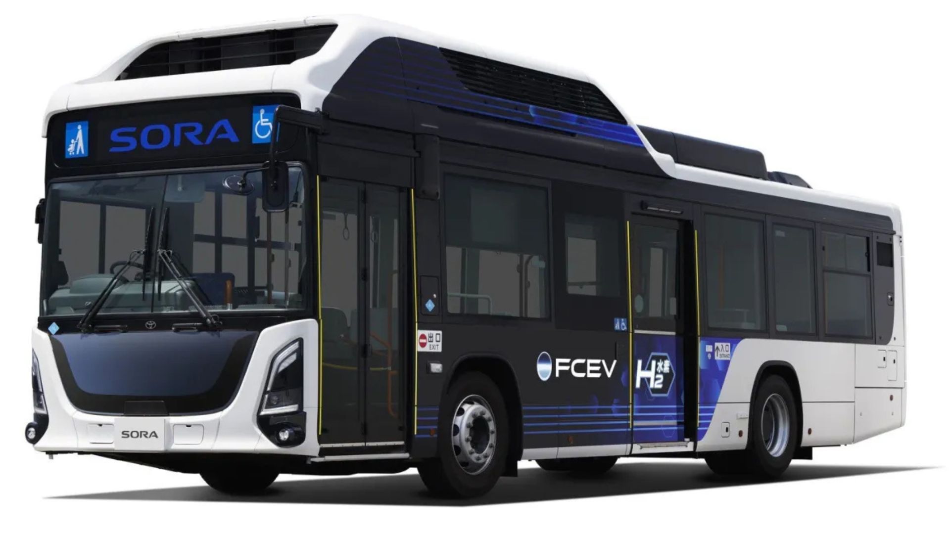 Toyota lança novo ônibus movido a hidrogênio que roda mais de 300 km com abastecimento em 10 minutos